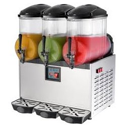 Machine à granita professionnelle à gaz R404 - Capacité de 3 x 12 litres