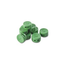 Bouton plastique pour scellage de compteurs et balances - Button Seal - Precintia - 9 et 13 mm - Polystyrène auto-extinguible