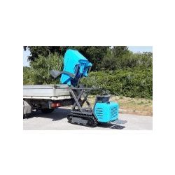 Tc90d (ex ch-2r13d) - Brouette à moteur Messersi 900 kg - Mini dumper chenillé avec transmission hydrostatique