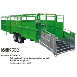 BSX - Bétaillères standard Ponge - Pont hydraulique - Homologation 2020 - Gammes 12 à 19 tonnes