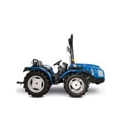 Invictus K400 SDT RS - Tracteur agricole BCS 35,6 CV - empattement court, roues différenciées et moteur Kubota