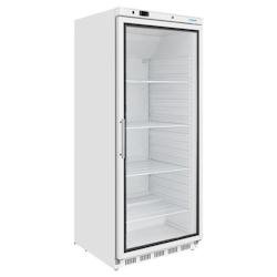 Vitrine réfrigérée positive 600L Polar - blanc acier CZ787