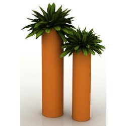 Bac à fleurs en polyéthylène rotomoulé Pyltou - Simple ou double paroi avec options - Dimensions variées
