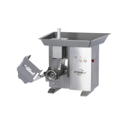 Hachoir à viande professionnel PSV double coupe - Inox AISI 304 - Référence : DRC114ST