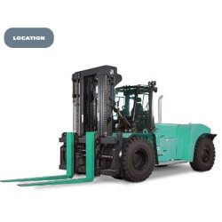 Location courte durée - Chariot élévateur diesel 25000 kg - Applications ardues : parpaings, conteneurs