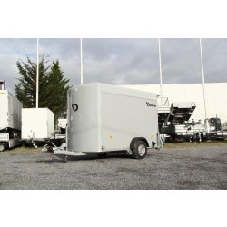 Remorque fourgon Debon - Cargo C300 - fermée avec plancher aluminium et roues extérieures