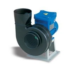 Vsbl 14 - ventilateur centrifuge industriel Plastifer - certifié ATEX, basse pression, en polypropylène antistatique