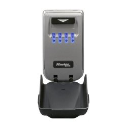 Minicoffre MASTER LOCK Select Access - Boîte à clés murale, H.12 x L.7.2 x P.5.4 cm - Alliage de zinc, noir brillant