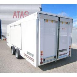 Porte voiture Race Sport 500 x 200 - 3000 kg PTC - Brian James avec équipements et options
