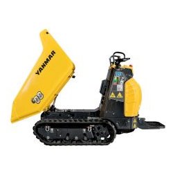 Dumper chenilles 200/300 L, capacité de charge utile 800kg - YANMAR C08 - disponible en location