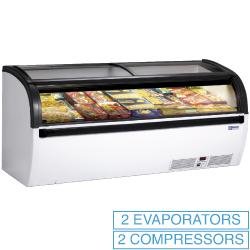 Libre service panoramique vitres coulissante cold vision 2000x940xh880 - VISUAL-20-R2