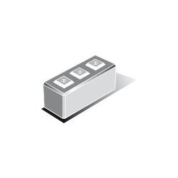 Module 1 - Bloc béton empilable type Lego - Dalimex - Dimensions 180x60x60 cm - 1450 kg