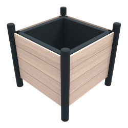 Jardinière vibrato extreme avec bac 75 litres