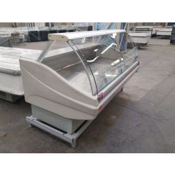 Vitrine de boucherie sur pieds 2 m d'occasion