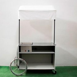 CHARIOT AMBULANT POUR HOT DOG