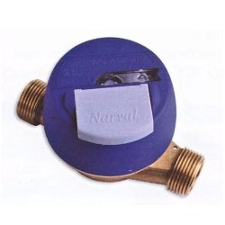 Compteur eau froid/chaud 20*27 narval lg: 100 mm
