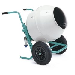 Bétonnière Rollbeta IMER - Référence 1015402 - moteur mono 230V, 0.3Kw, silencieuse