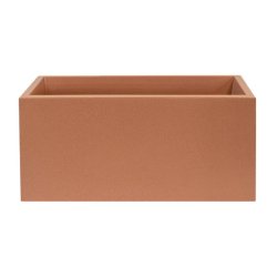 WellHome - Jardinière Rodr-i Impruneta 70x30x30cm - orange WH13566
