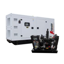 Groupe électrogène industriel diesel 1500tr - RPOWER DB110KSE - Insonorisé ou ouvert - 110 kVA / 88 kW