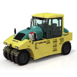 Compacteur sur pneumatiques Ammann ART 240 Stage V - recouvrement total et bonne répartission des masses