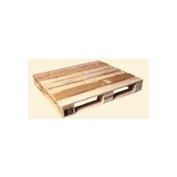 Palette en bois à 4 entrées - base périmétrique - 1000 x 1200 mm