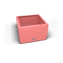 Jardinière Planter Rosenlund - réf 8079506 - Hags - Rouge - 600x600x398,5 mm - 31,42 kg