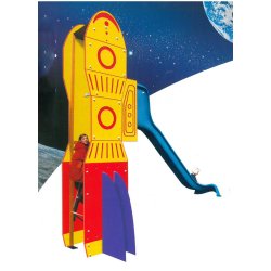 Fusee Ariane - Ref : 1140P/SB - Structure en aluminium avec panneaux HDPE bicolores