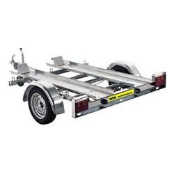 Remorque porte-quad 1 - dimensions 200x122 cm - PTAC 500 kg - roues 135x13