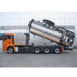 Cap Combi FM - Hydrocureur Cappellotto - Cloison déplaçable avec taquets de verrouillage manuels ou hydrauliques