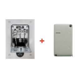 Module HMEDGE-DATA 10 ans - Boîte à clés exclusive avec lecteur de proximité (3 clés)