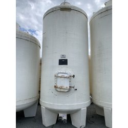 2 cuves miroir Brauthite 125 hl d'occasion - sur pieds, Ø 2000, hauteur 4600, avec équipements intégrés
