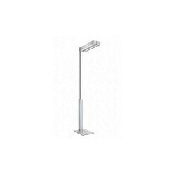 Lampadaire d'éclairage public - Celino - Acier chromé avec embase technique en aluminium