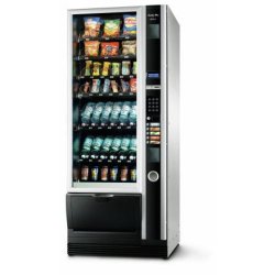 Distributeur automatique de snacks - Snackky Max Food HE - 38 sélections, capacité 326 produits, éclairage LED, énergie A
