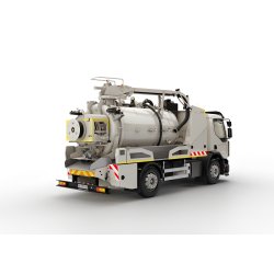 Hurban - hydrocureur Huwer - 16 t - 1260 m3/h - 5,6 m3 - 200 bar