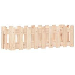 Helloshop26 - Jardinière bac lit surélevé plantes fleurs terrasse jardin de jardin design de clôture 100 x 30 x 30cm pin massif 02_0039786 - Bois