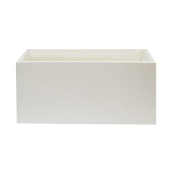 WellHome - Jardinière Rodr-i blanche 70x30x30cm - blanc WH13563