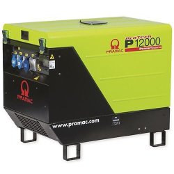 Groupe électrogène essence monophasé 10,7 kW AVR+DE DPP Prise CONN pour AMF P12000 - PRAMAC - PF103SH2003