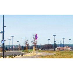 Lampadaire urbain solaire - Smartlight 6 CF / 8 CF - LED - Acier galvanisé thermolaqué - 60W / 80W - Made in France