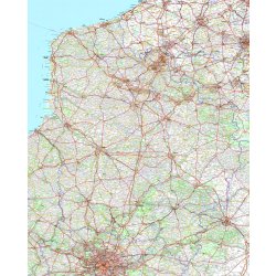 Carte haut de france michelin