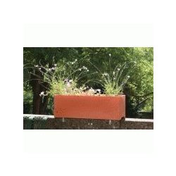 Jardinière mobilier recta - Polyéthylène rotomoulé - 30L substrat et 10L réserve d'eau - 1000x330x320 mm