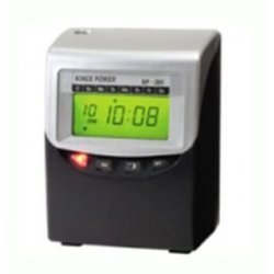 Pointeuse totalisatrice à carte KP-201 - Code-barres, totalisation des heures, programmable