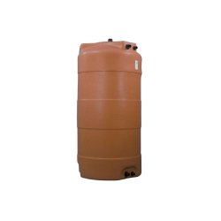 Cuve 2000l Aérienne De Récupération D'eau - Réservoir Vertical Terracotta - Elbi Cv2000