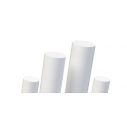 Jonc plein PVC blanc - Référence 41JP09060 - Diamètre 060 mm - Longueur 6 mL