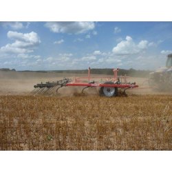 Déchaumeur à dent chisel Jupiter 810 - Quivogne - largeur 8,10m - 27 dents - 7200kg