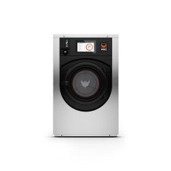Lave-linge industriel à cuve suspendue - écran tactile 7'' - capacité 18 à 28 kg - acier inoxydable
