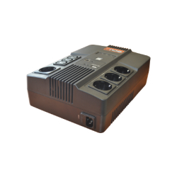 Onduleur électrique autonome Power_1af 650VA - régulateur électronique - prises protégées et chargeur USB