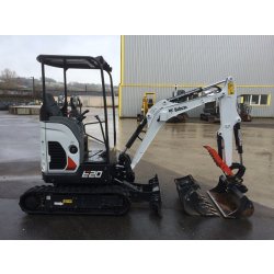 Mini pelle - BOBCAT E 20 - 2 tonnes - 1930 kg - Voie Variable