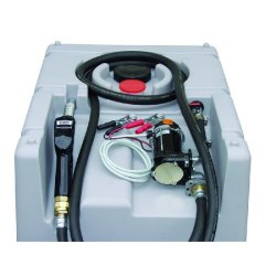 Station carburant mobile PE 125 l - pompe manuelle ou électrique - conforme ADR