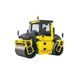 Bw 154 APO-4V rouleau tandem vibrant à pivot - Bomag - compactage asphalte - poids 7300 kg