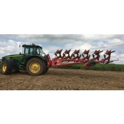 Charrues agricoles à largeur variable - 4 à 6 corps - Sécurités à grand dégagement - Gamme LV
